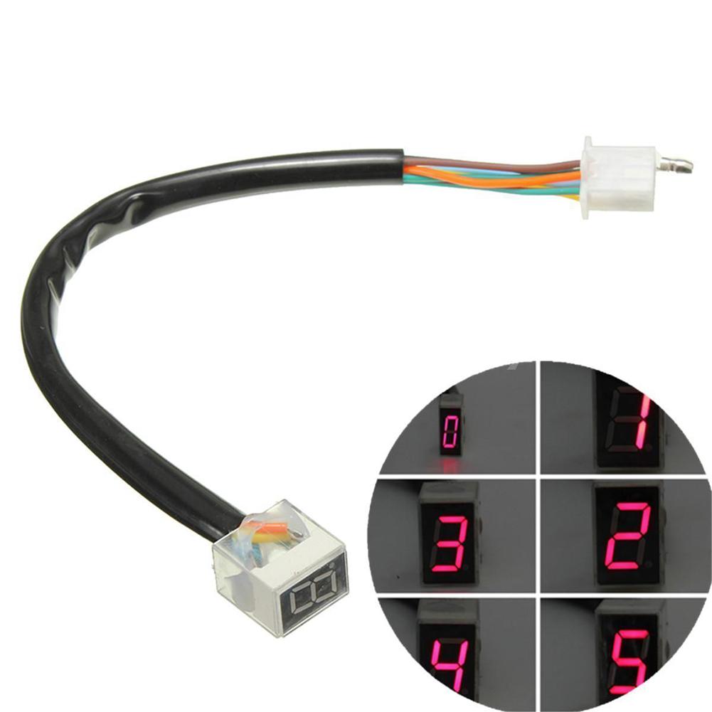 Motorcycle Gear Ratio - Universal Motorcycle LED Digital Gear Indicator