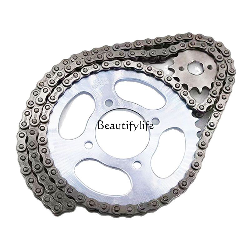 Motorcycle Gear Full Set - Motorcycle three-piece set 42 gear disc