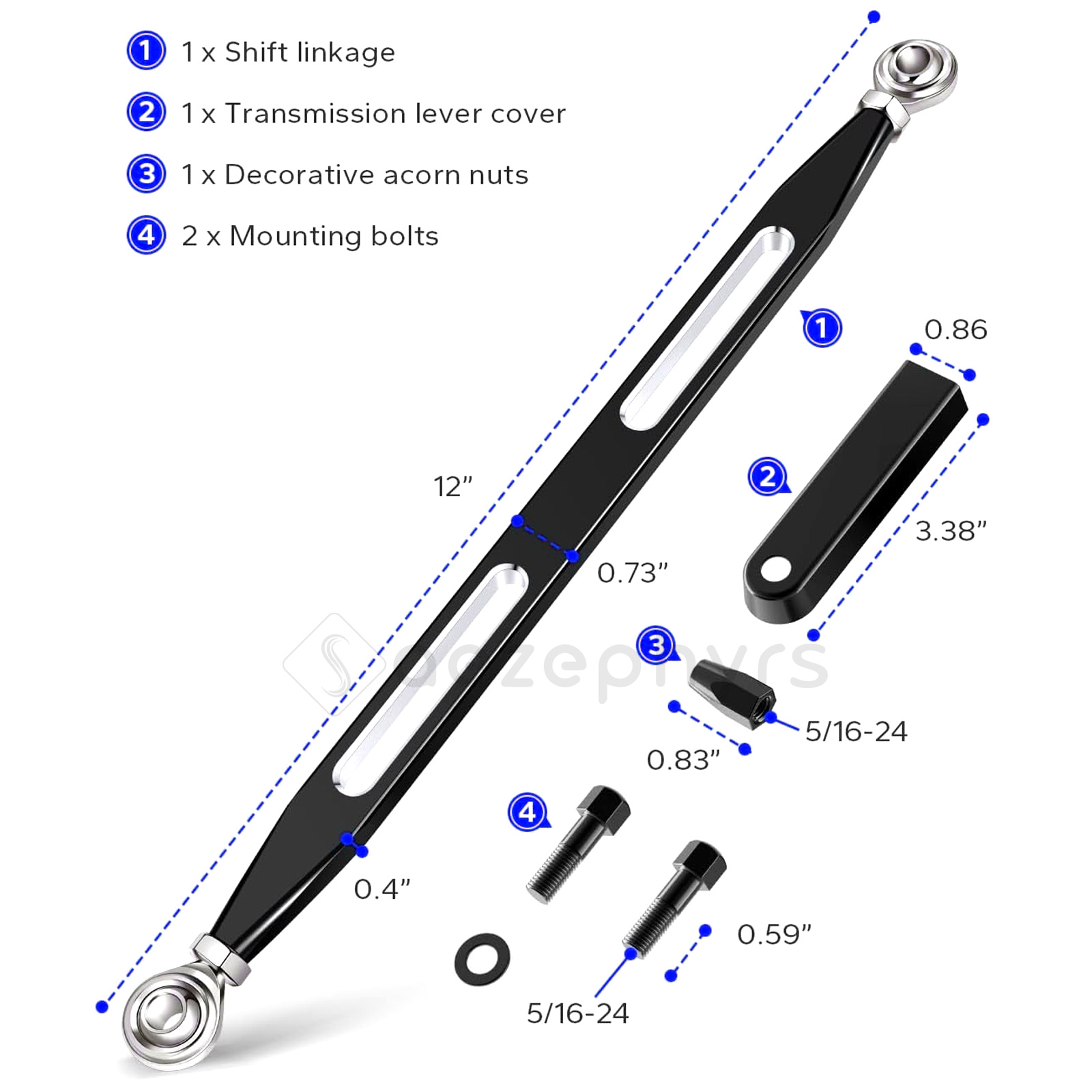 Motorcycle 330mm Aluminum Gear - Motorcycle Gear Shift Pattern ulasan dan harga