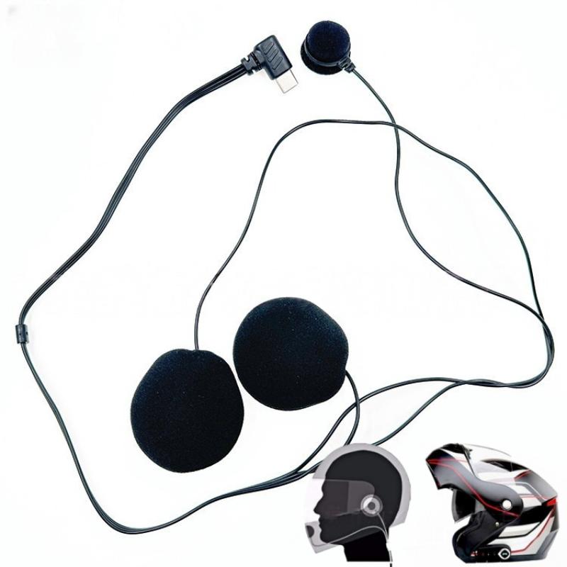 1Pc Type-C Plug HD Noise Reduc - Helmet Full Face ulasan dan harga