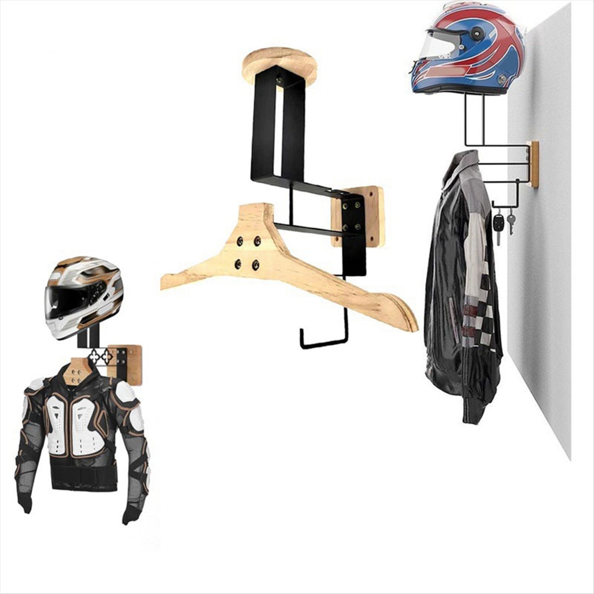 New arrival  Motorcycle Wooden - Motorcycle Gear Holder ulasan dan harga
