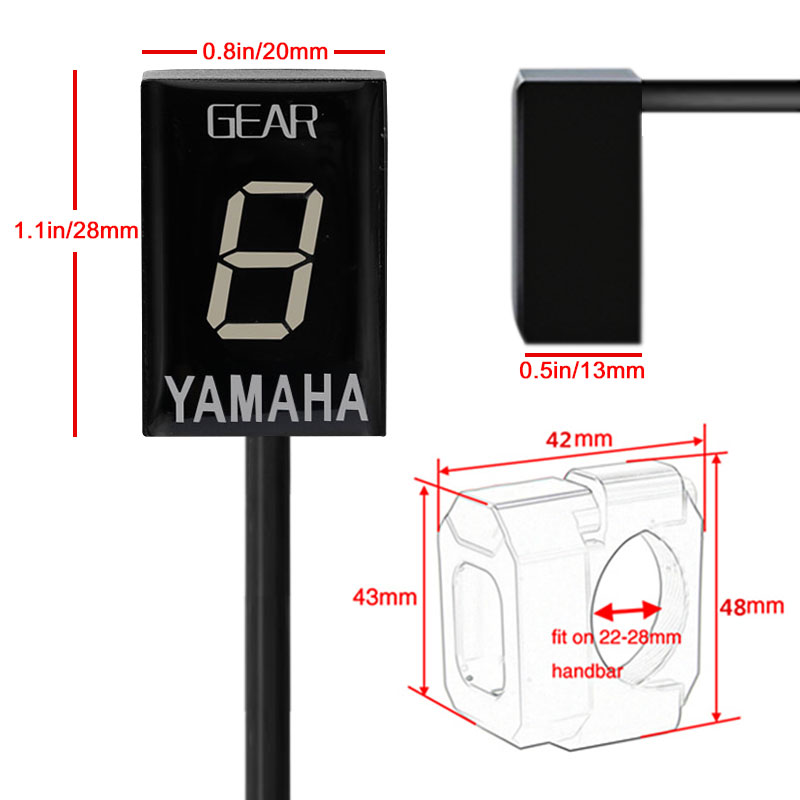 Gear indicator For XJ6 FZ6 FZ8 - Motorcycle Gear Ratio ulasan dan harga