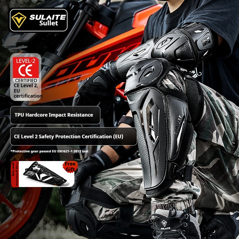 SULAITE Motorcycle Knee and El - Motorcycle Gear Full Set ulasan dan harga