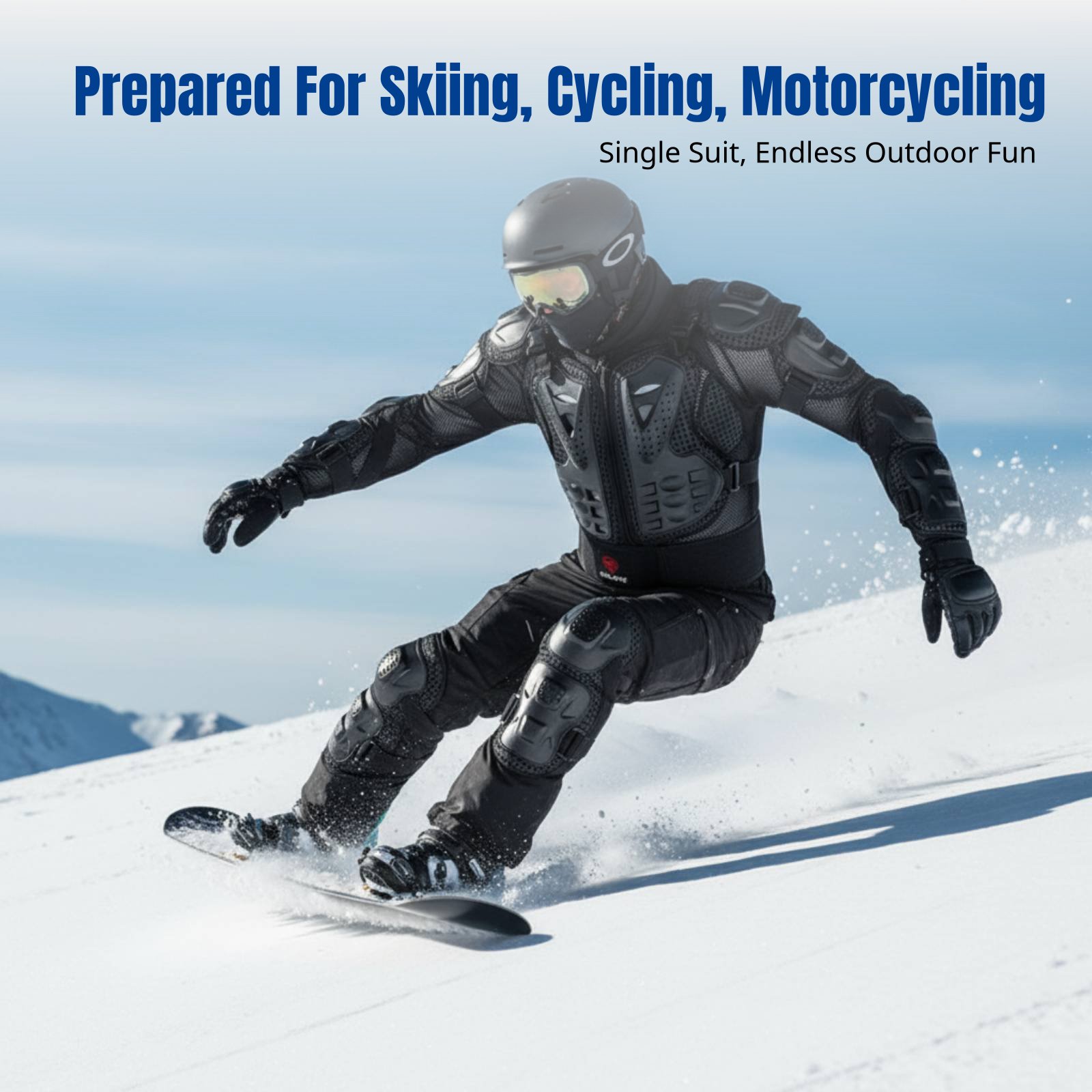 Outdoor Protective Set, Skiing - Motorcycle Gear Full Set ulasan dan harga