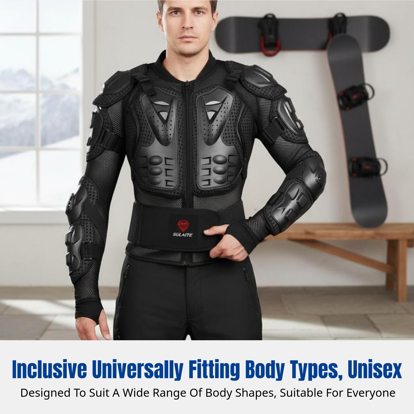Protective Gear Set for Skiing - Motorcycle Gear Full Set ulasan dan harga